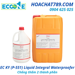 EC KY (P-551) Liquid Integral Waterproofer – Chống thấm 2 thành phần trên vật liệu xi măng biến đổi